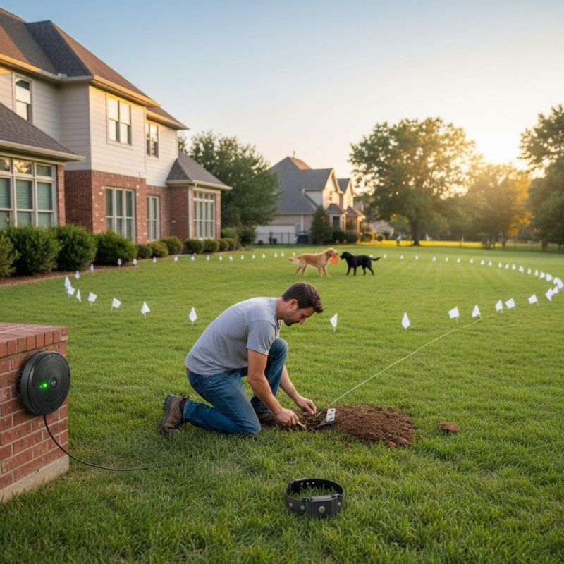 Pet Fence Installation
