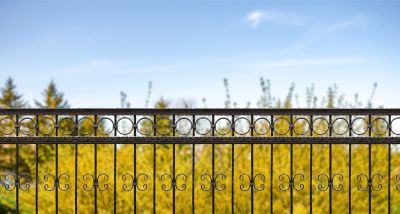 Decorative Iron Fence